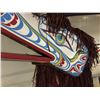 Image 2 : FORT RUPERT, KWAGIUTL NATION HUK HUK MASK WITH RED CEDAR BARK