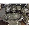 Image 3 : LARGE LOT OF SILVER PLATED SERVING JUGS & PLATTERS