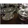 Image 4 : LARGE LOT OF SILVER PLATED SERVING JUGS & PLATTERS