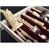 Image 3 : COLLECTION OF ORNATELY CARVED SMALL ANTIQUE IVORY & BONE FIGURINES
