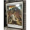 Image 1 : "RAIDERS OF THE ARK" CAST SIGNED ORIGINAL MOVIE POSTER SIGNED BY HARRISON FORD, GEORGE LUCAS,
