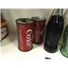 Image 3 : LOT OF 10 ASSORTED VINTAGE COCA-COLA BOTTLES & 2 CANS