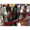 Image 2 : LOT OF 12 COLLECTABLE COCA-COLA BOTTLES WITH STAND INCLUDING: COKE BLACK, COKE ZERO & MORE