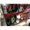 Image 3 : LOT OF 12 COLLECTABLE COCA-COLA BOTTLES WITH STAND INCLUDING: COKE BLACK, COKE ZERO & MORE
