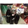 Image 2 : LOT OF 5 COLLECTABLE COCA-COLA BOTTLES INCLUDING: 1972 28 OZ SMALL FOIL, 16 OZ DIET & MORE