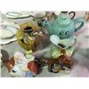 Image 2 : COLLECTION OF: TEA POTS, PITCHERS, VASE, ETC