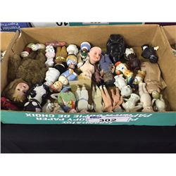 BOX LOT OF COLLECTABLE SMALLS- A DEALER'S CHOICE RUN WITH PLENTY OF VALUE IN EACH LOT!