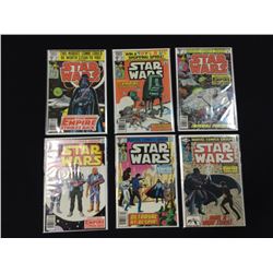 STAR WARS #39-44 (1980) COMPLETE EMPIRE STRIKES BACK SET-INCLUDES #42 1ST BOBBA FETT. HIGH GRADE