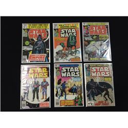 STAR WARS #39-44 (1980) COMPLETE EMPIRE STRIKES BACK SET-INCLUDES #42 1ST BOBBA FETT. HIGH GRADE