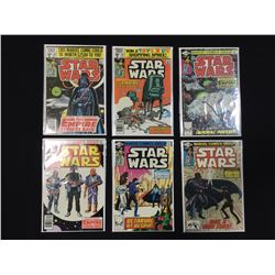 STAR WARS #39-44 (1980) COMPLETE EMPIRE STRIKES BACK SET-INCLUDES #42 1ST BOBBA FETT. HIGH GRADE