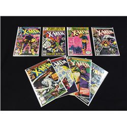 X-MEN #136-143 CONSECUTIVE (1980-81) 8 CLASSIC ISSUE RUN OF THE CLASSIC BYRNE RUN.  HIGH GRADE