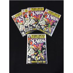 X-MEN #137 (X10 COPIES) (1980) GIANT DEATH OF PHOENIX ISSUE. HIGH MID TO HIGH GRADE AVG. GLOSSY,