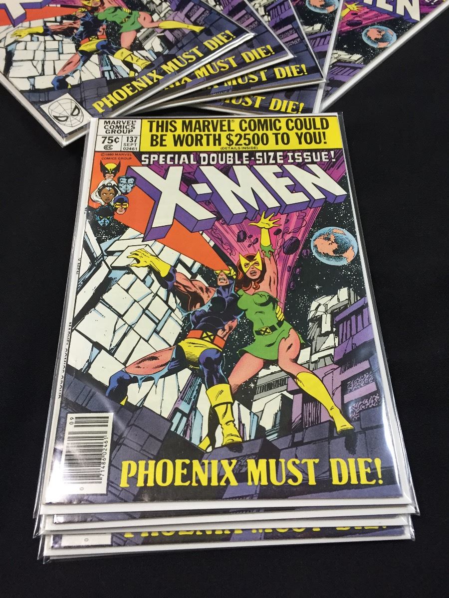 X-MEN #137 (X10 COPIES) (1980) GIANT DEATH OF PHOENIX ISSUE. HIGH MID ...