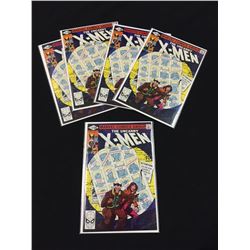 X-MEN #141(X5 COPIES) (1981) 1ST APP. FUTURE X-MEN.  HIGH GRADE AVERAGE, GLOSSY, TIGHT & SUPPLE