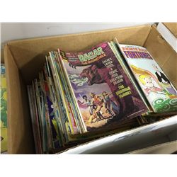 MISCELANEOUS PUBLISHERS BOX LOT (1970'S-80'S) MOSTLY FUNNY BOOKS (GOLD KEY, HARVEY, ARCHIE ETC.)