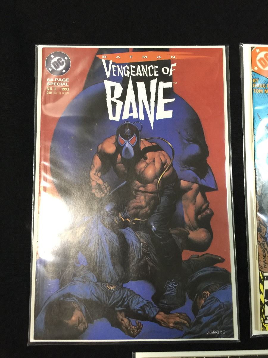 BATMAN #357-358, 386-387 & BANE SPECIAL #1 (5 KEY ISSUES) (1983-93 ...