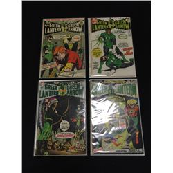 GREEN LANTERN #79,85,87 & 88 (1970-72) 4 KEY NEAL ADAMS ISSUES - #85 CLASSIC DRUG ISSUE, #87 1ST