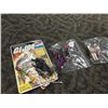 Image 2 : LARGE COLLECTION OF VINTAGE G.I. JOE ACTION FIGURES, WITH BACKING BOARDS AND ACCESSORIES!