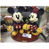 Image 1 : MICKEY AND MINNIE MOUSE "A WALK IN THE PARK" BIG FIGURE COLLECTABLE STATUE COMPLETE WITH TICKETS IN