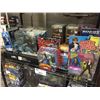 Image 2 : SHELF LOT OF NEW IN THE BOX ACTION FIGURES, MODELS AND TOYS