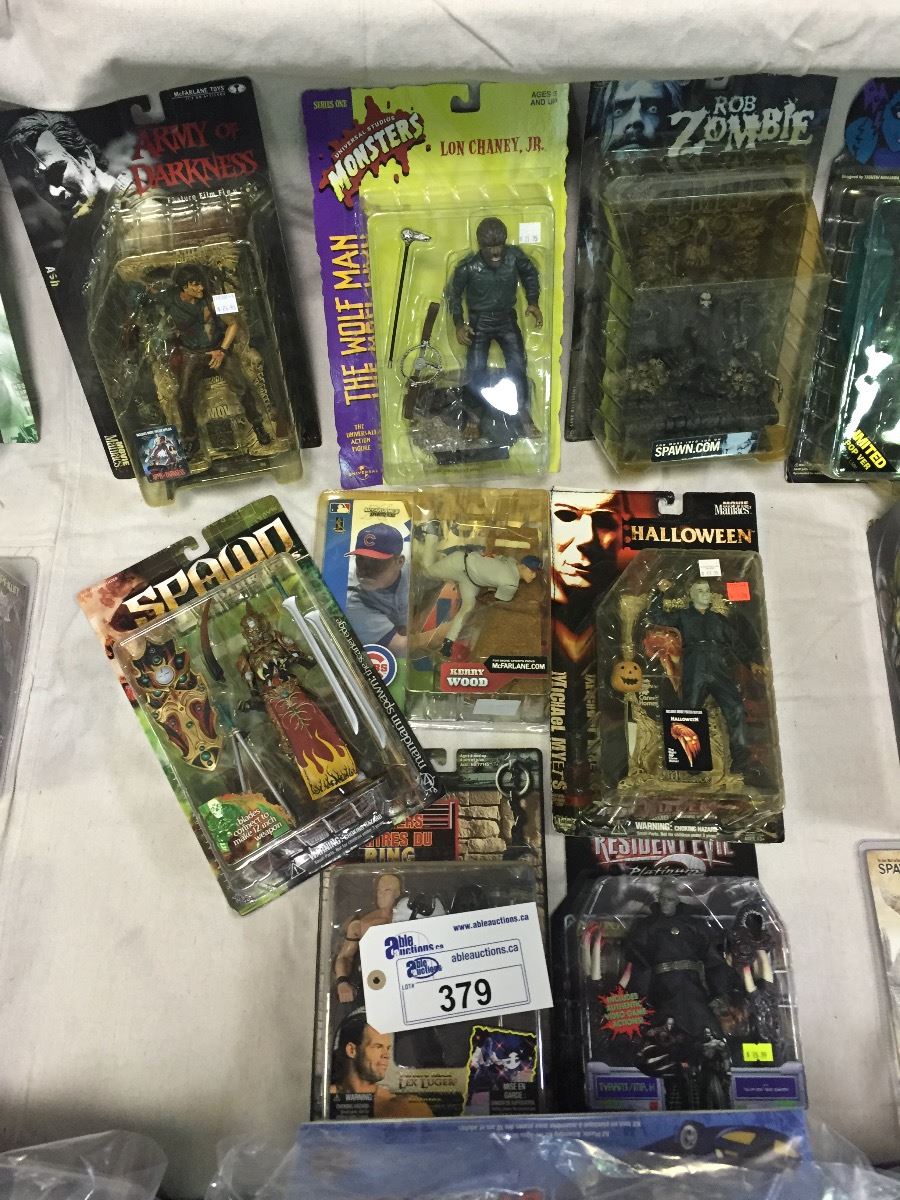 Boxed Actionfigures COLLECTION OF NEW IN BOX ACTION FIGURES