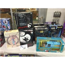 COLLECTION OF NEW IN BOX  ACTION FIGURES, MODELS & TOYS