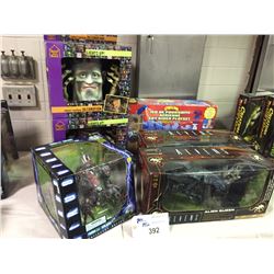 COLLECTION OF NEW IN BOX  ACTION FIGURES & TOYS