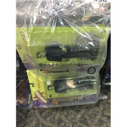 LOT OF 3 BAGS CONTAINING NEW IN THE BOX TOYS AND ACTION FIGURES