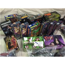 COLLECTION OF NEW IN BOX  ACTION FIGURES, MODELS & TOYS