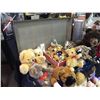 Image 1 : COLLECTION OF 19 VINTAGE TO NEWER STEIFF COLLECTABLE STUFFED ANIMALS INCL- SUPER MOLLY, BRUMMBAR,