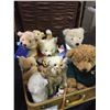 Image 1 : COLLECTION OF VINTAGE TO NEWER STEIFF COLLECTABLE STUFFED ANIMALS INCL- ORIGINAL TEDDYBAR, COSY