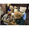 Image 2 : COLLECTION OF VINTAGE TO NEWER STEIFF COLLECTABLE STUFFED ANIMALS INCL- ORIGINAL TEDDYBAR, COSY