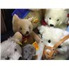 Image 4 : COLLECTION OF VINTAGE TO NEWER STEIFF COLLECTABLE STUFFED ANIMALS INCL- ORIGINAL TEDDYBAR, COSY