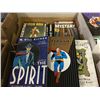 Image 2 : BOX LOT OF COMIC PAPERBACKS