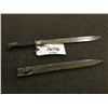 Image 6 : (4 PCS) PC. 1 GERMAN MODEL S98 BAYONET WITH REGIMENTAL MARKINGS AND SCABBARD.