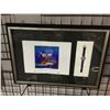 Image 1 : FRAMED MICKEY MOUSE ARTWORK, WITH WATCH