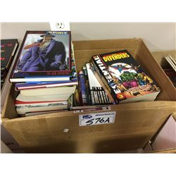 BOX LOT OF COMIC PAPERBACKS