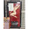 Image 1 : MARILYN MONROE NUDE POSE POSTER, ARTICLE AND JULY 1954 CALENDAR