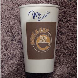 Pam Grier Signed Prop Bust-A-Cap Coffee Cup Screen used in  Jackie Brown 