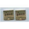 Image 1 : Lot of 2 Screen Used Prop Cockatoo Inn Matchbooks from "Jackie Brown"
