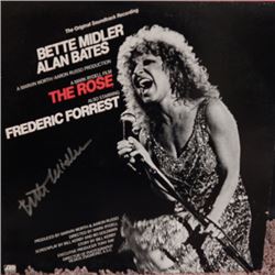 Bette Midler Signed Soundtrack "The Rose"