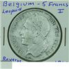 Image 1 : Belgium 1848 5 Francs Reverse Wreath
