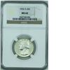 Image 2 : United States 1932S 25-cent NGC certified MS-62. A nice first issue example of a Mint state Washingt