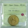 Image 1 : Test Token Canada CH# TT-200.1 ICCS MS64