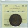 Image 1 : Token 1820 CH# LC60E2; BR# 1012 ICCS Certified MS-60