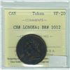 Image 2 : Token 1820 ICCS Certified CH# LC60E4; BR# 1012 ICCS Certified VF-20