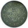 Image 2 : Newfoundland 1874 50-cent PCGS XF-40