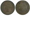 Image 1 : 1-cent 1881 CCCS Certified MS-64 Red & Brown, Later Die State showing Multiple Die clashes. Cross Ce