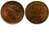 Image 1 : 1-cent 1897 CCCS Certified MS-64 Red & Brown. "Low 7, Die Rotation" Cross Certified with PCGS MS64RB