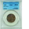 Image 1 : 1-cent 1909 CCCS Certified MS-63 Red & Brown. A very appealing coin with exceptional quality and cle